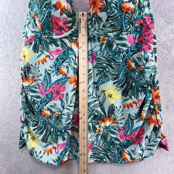 Cacique Floral Bikini Set - Pink, Yellow, Green - Picture 11 of 16